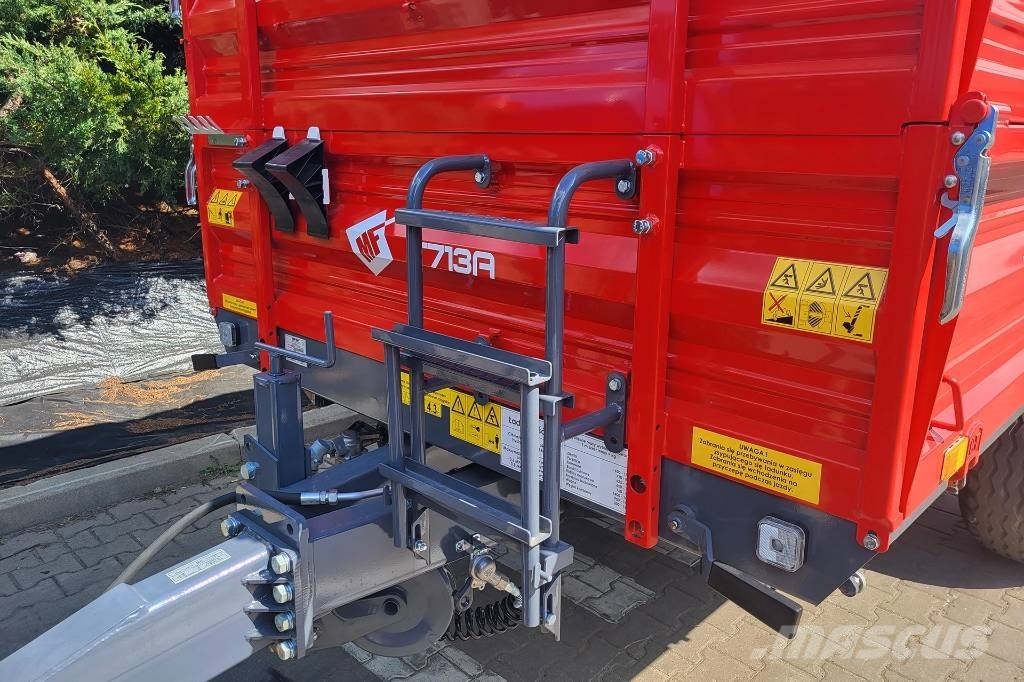 Metal-Fach T713A wywrotka/ 3 sides tipping trailer/ 1 oś / 5T Kallurhaagised