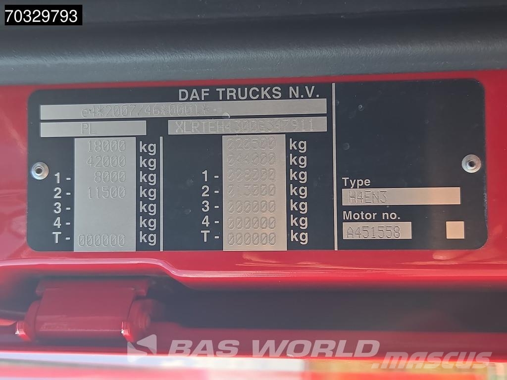 DAF XF 480 4X2 SSC 2x Tanks ACC DEB LED 90% Tyres Седельные тягачи