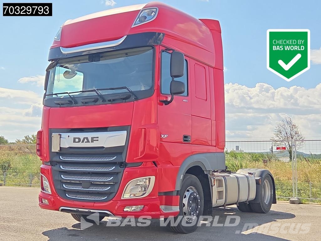 DAF XF 480 4X2 SSC 2x Tanks ACC DEB LED 90% Tyres Седельные тягачи