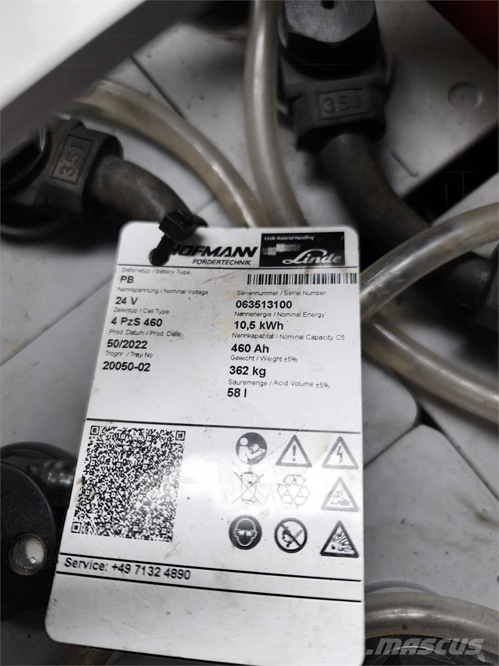 Linde D12 SP Zelfrijdende stapelaars