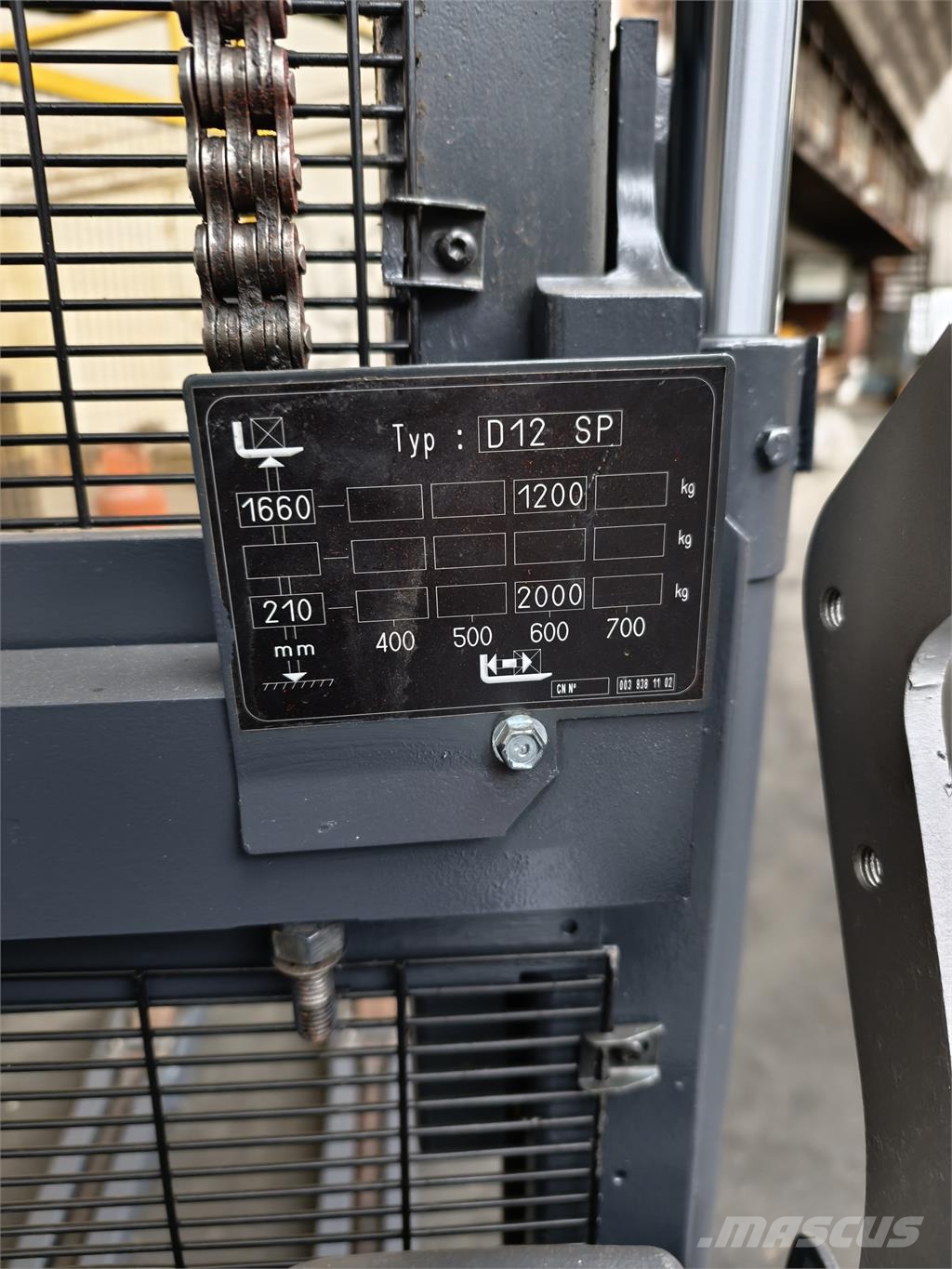 Linde D12 SP Apiladoras eléctricos