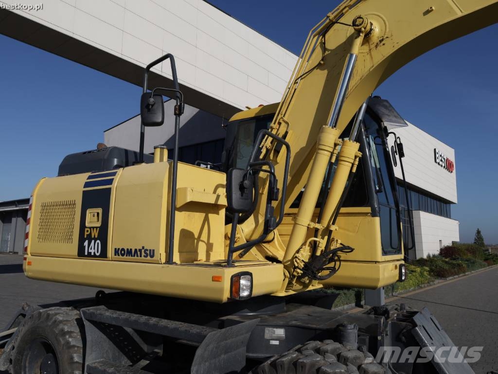 Komatsu PW 140-7 Pyöräkaivukoneet