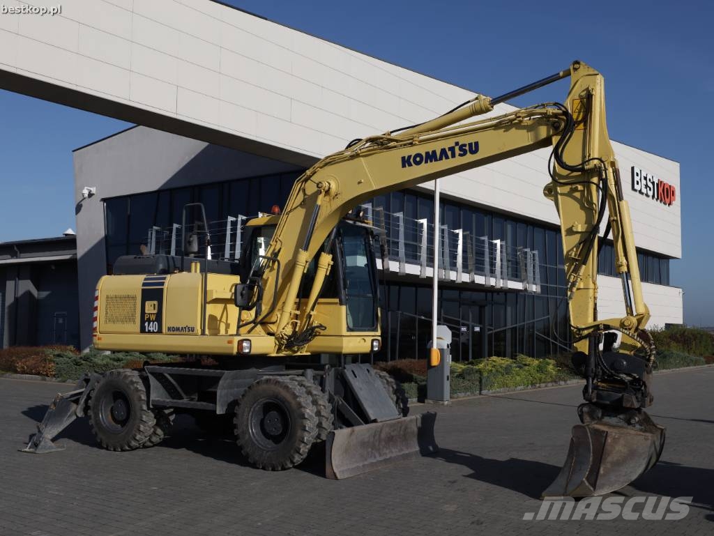 Komatsu PW 140-7 Pyöräkaivukoneet