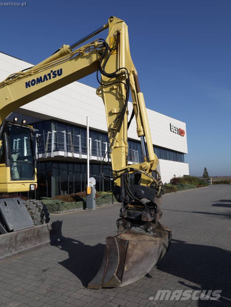 Komatsu PW 140-7 Pyöräkaivukoneet