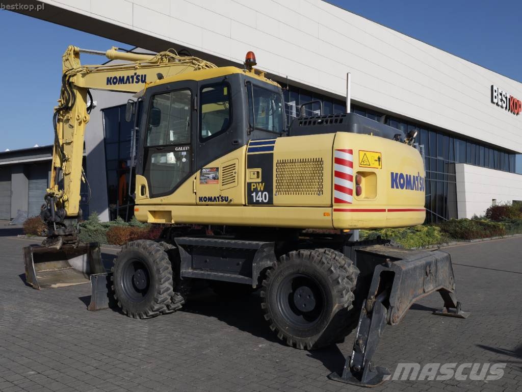 Komatsu PW 140-7 Pyöräkaivukoneet