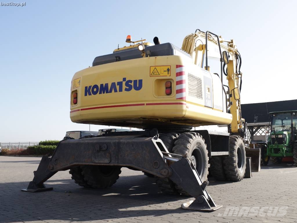 Komatsu PW 140-7 Pyöräkaivukoneet
