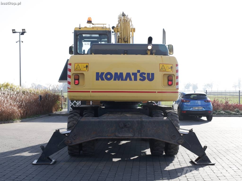 Komatsu PW 140-7 Pyöräkaivukoneet