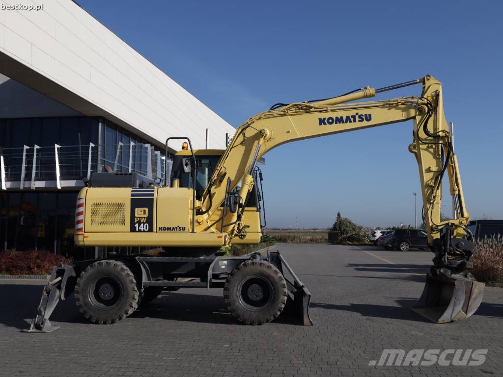 Komatsu PW 140-7 Pyöräkaivukoneet