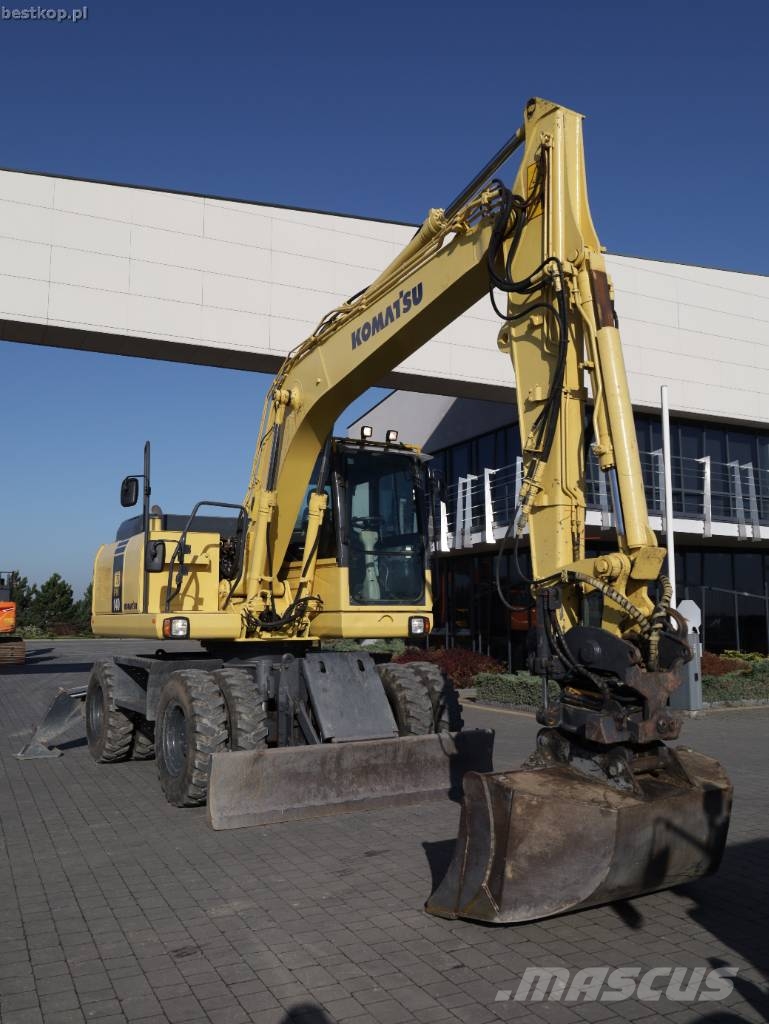 Komatsu PW 140-7 Pyöräkaivukoneet