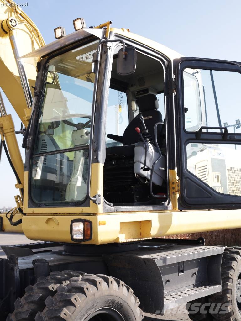Komatsu PW 140-7 Pyöräkaivukoneet