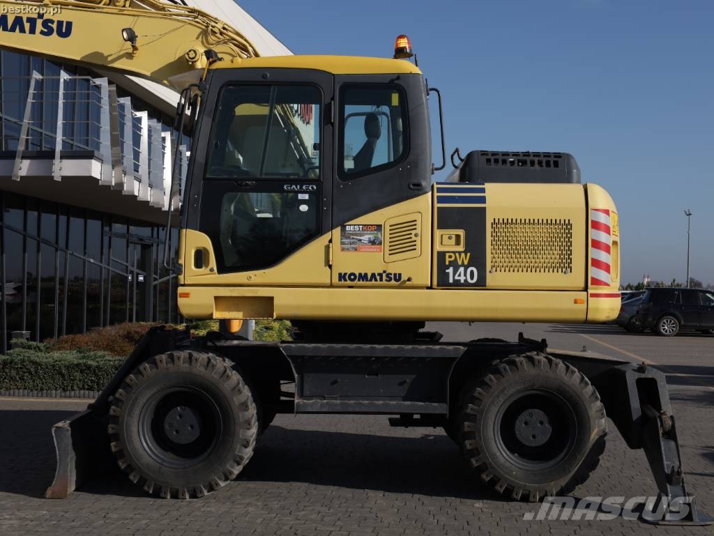 Komatsu PW 140-7 Pyöräkaivukoneet