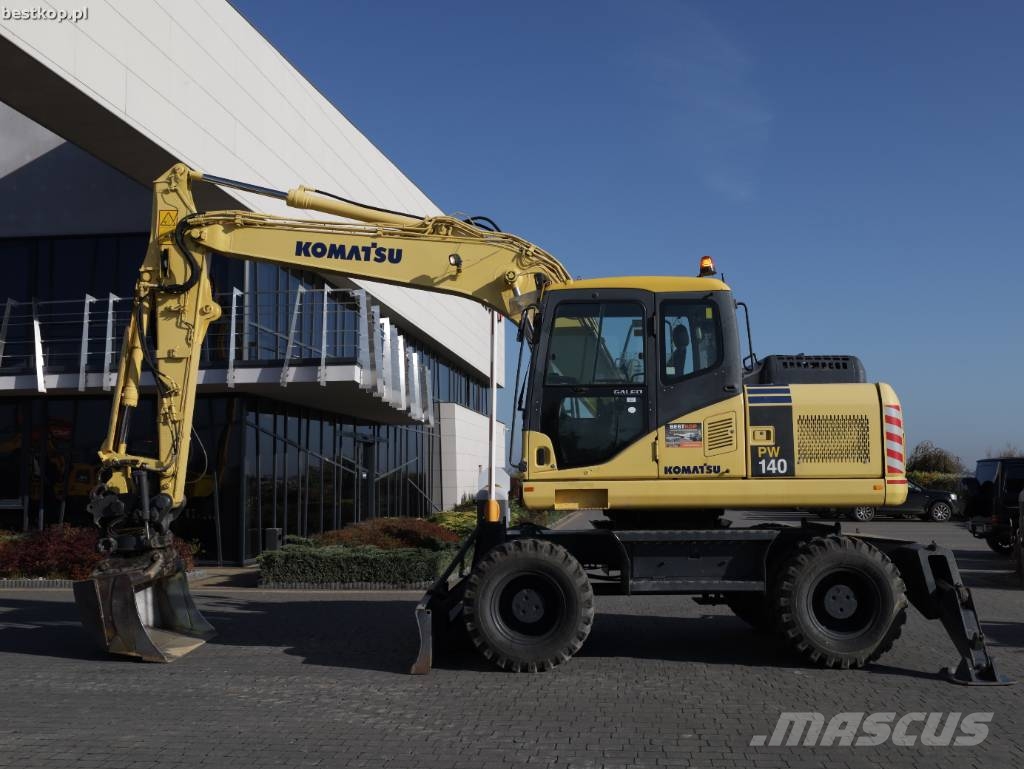 Komatsu PW 140-7 Pyöräkaivukoneet