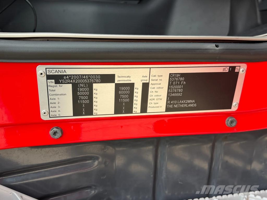 Scania R410 Euro 6 SCR Only - Smart Tacho *NL-Truck* Apk! Tractor Units