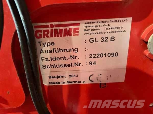 Grimme GL 32 B, 2 Row Cup Planter Agriculture - Others