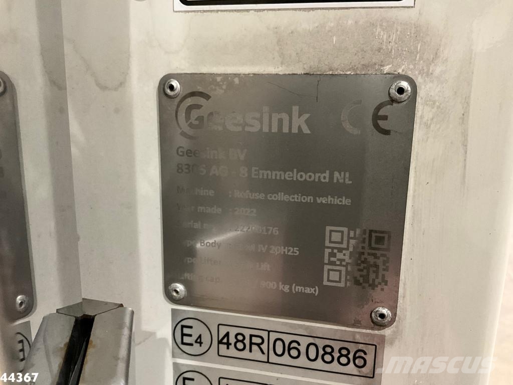 DAF FAG CF 300 Euro 6 Geesink 20m³ Waste trucks