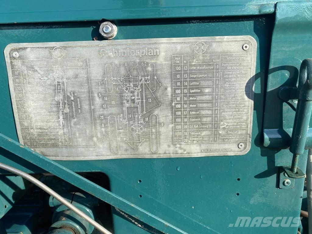 Hanomag R 22 Lift-arm, PTO, Corn-Wheel, Etc Traktoriai