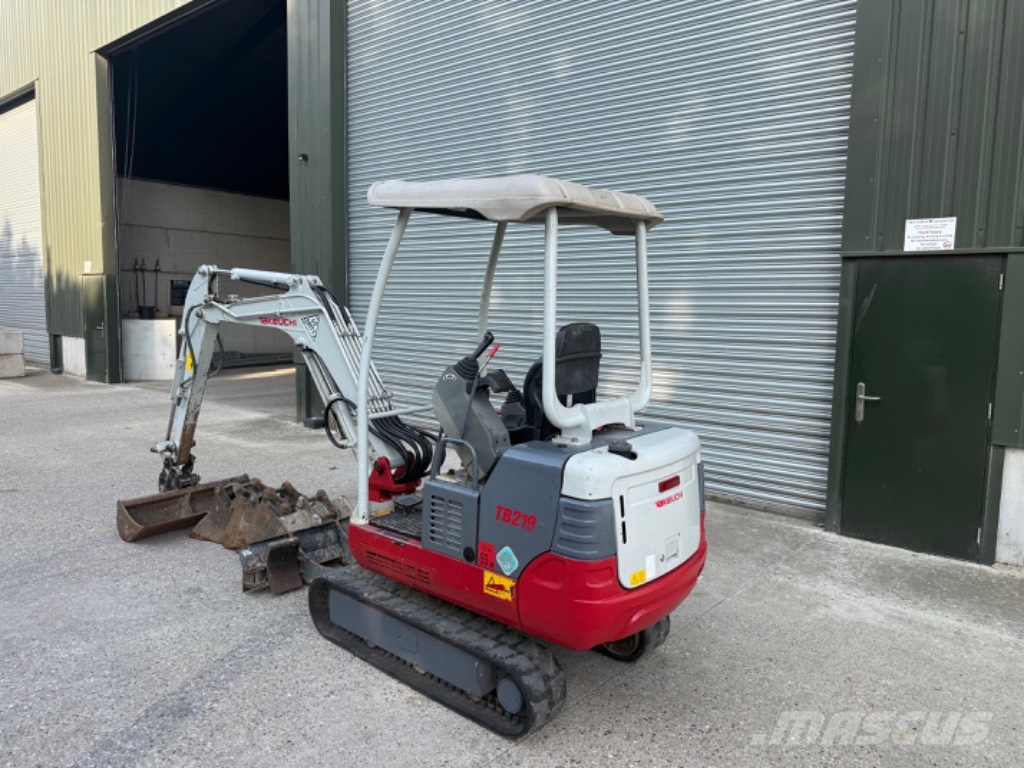 Takeuchi TB 219 Minigravere <7t
