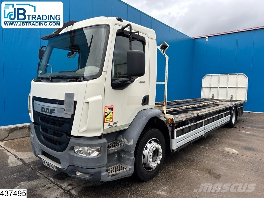 DAF LF 280 EURO 6, Telma Pritschenwagen/Pritschenwagen mit Seitenklappe