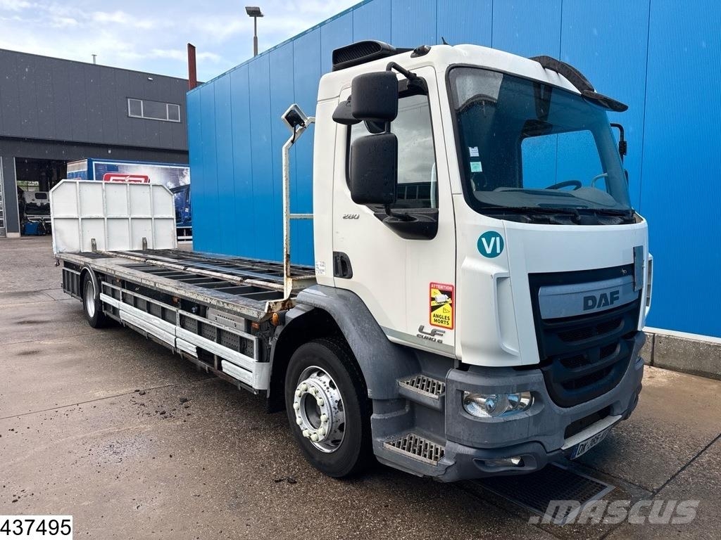 DAF LF 280 EURO 6, Telma Pritschenwagen/Pritschenwagen mit Seitenklappe