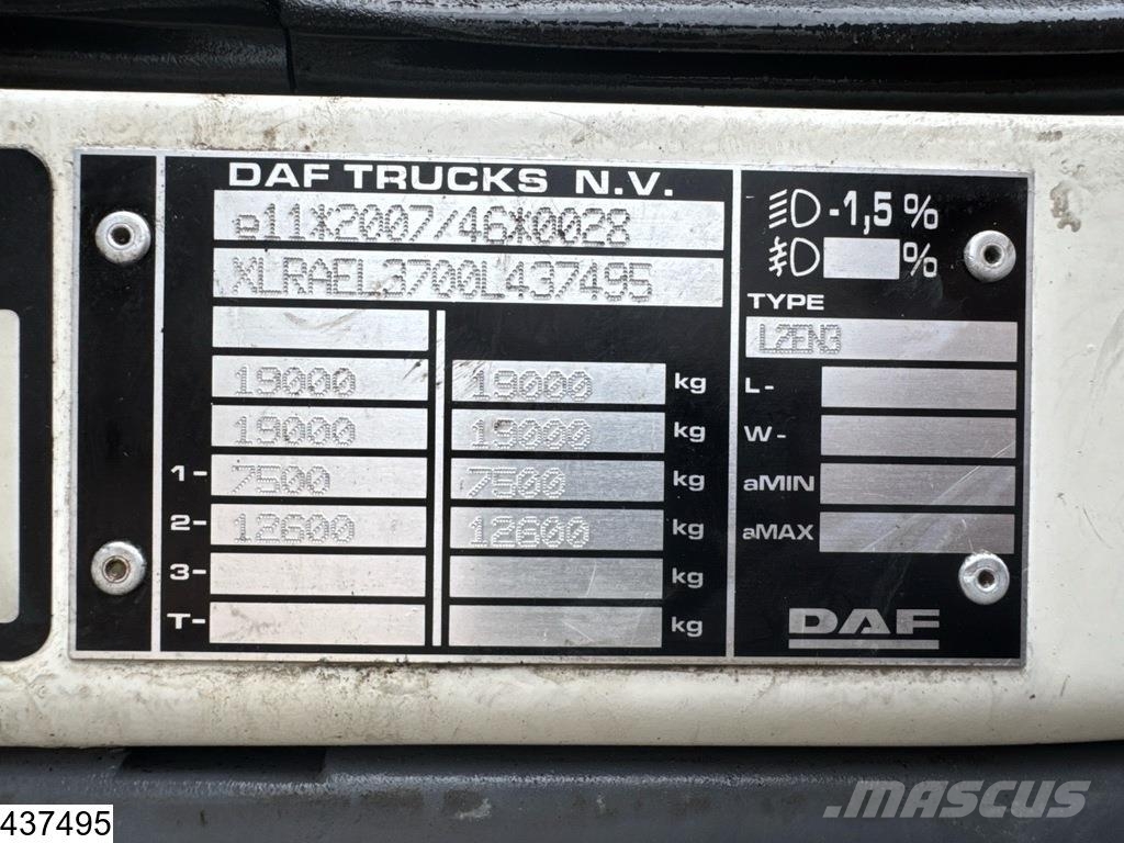 DAF LF 280 EURO 6, Telma Pritschenwagen/Pritschenwagen mit Seitenklappe