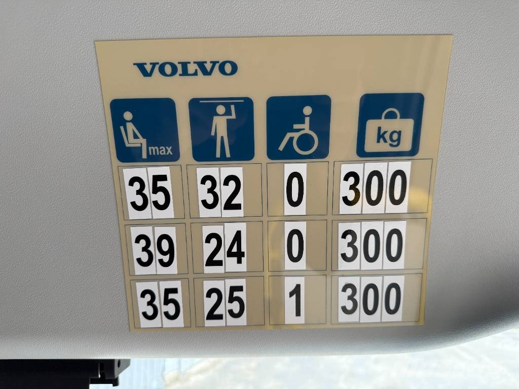 Volvo 8900. 10,84m length. 4 Units! 시외버스
