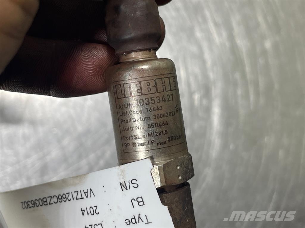 Liebherr L524-10353427-Pressure relief valve Гидравлическая система