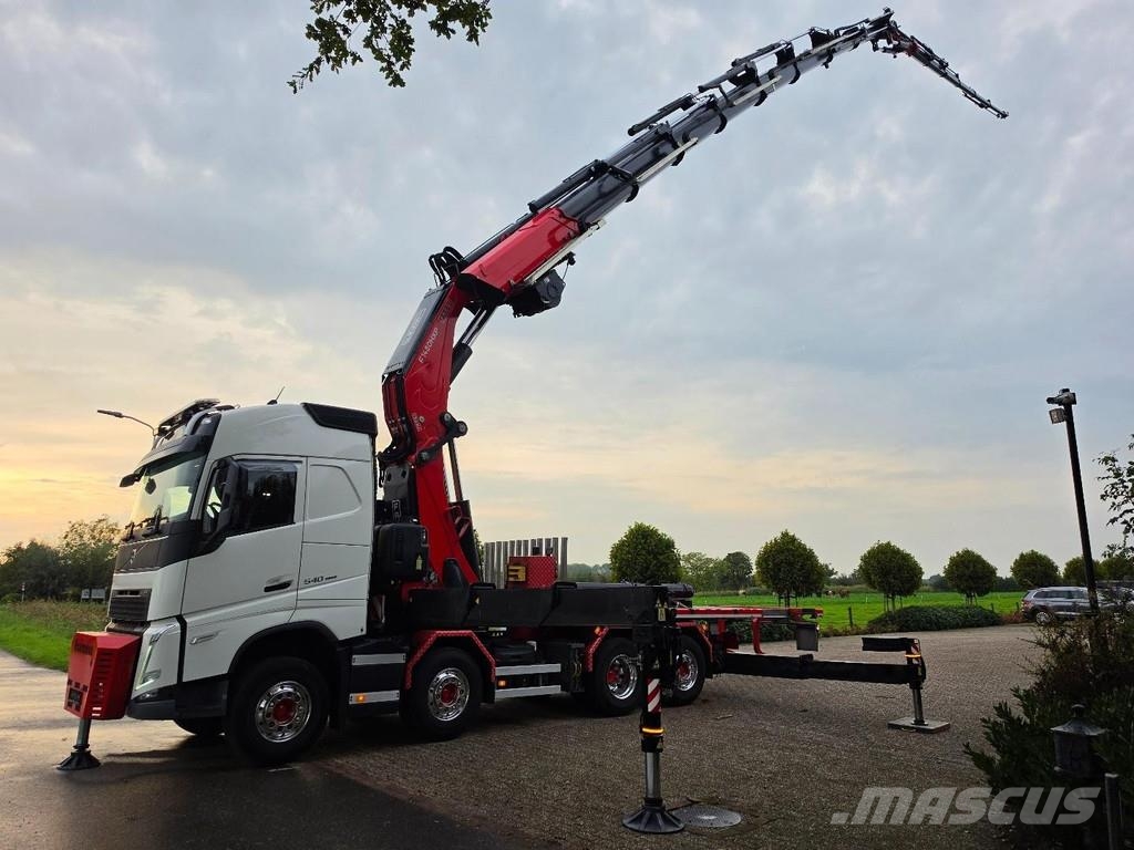 Volvo FH540 8x2 CRANE TRUCK FASSI 1450 TECHNO (145TM) JI Kranen voor alle terreinen