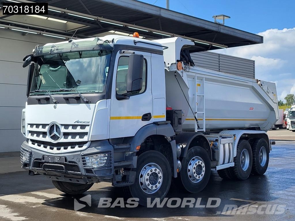 Mercedes-Benz Arocs 3243 8X4 16m3 tipper Full Steel suspension B Kipper