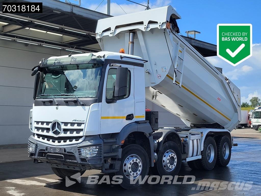 Mercedes-Benz Arocs 3243 8X4 16m3 tipper Full Steel suspension B Kipper
