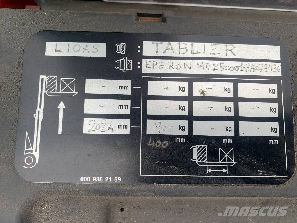 Linde L10AS /WIDE/ /172/ V-3814 OB ハンド　パレットトラック