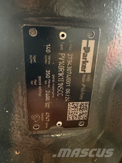 Parker PV140R HYDRAULIC PUMP Hidráulicos