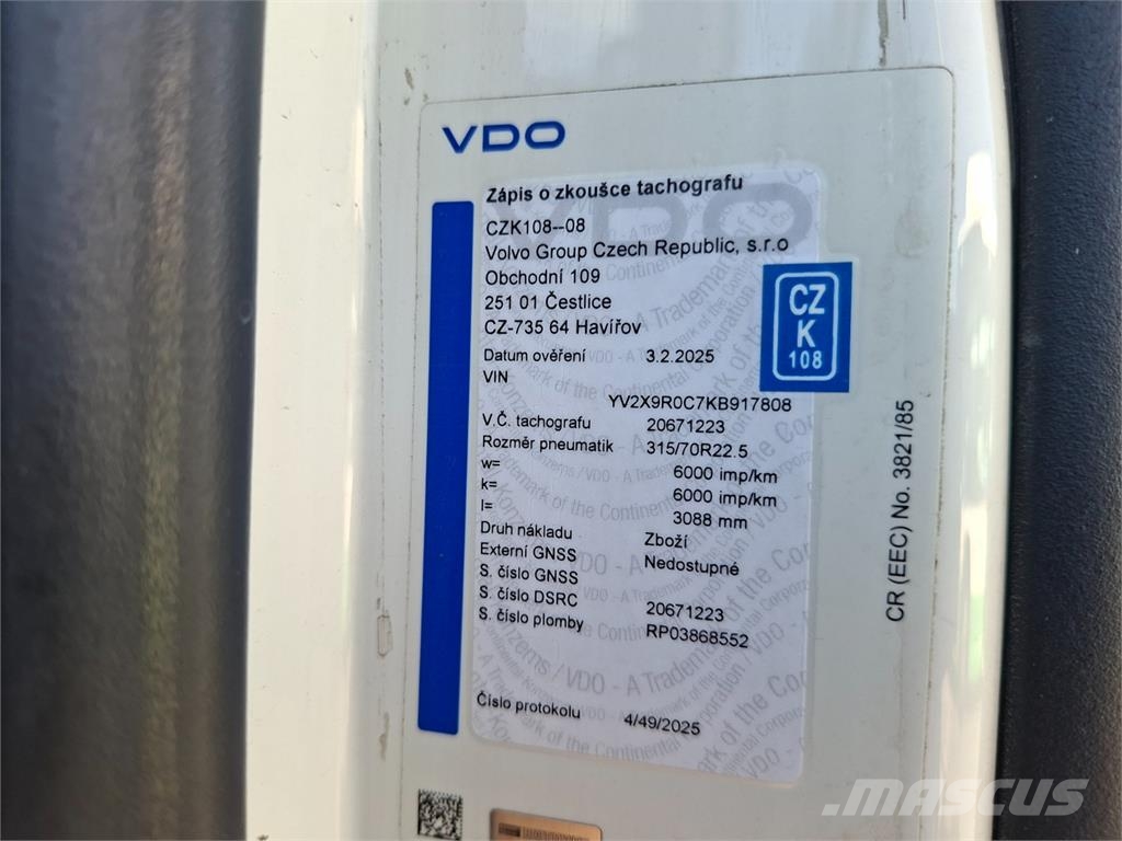 Volvo FM 380 6X2 Kamioni-šasije