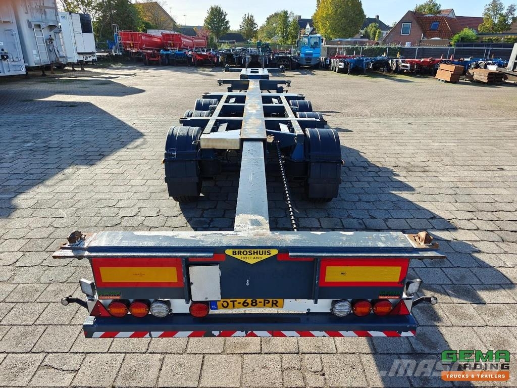 Broshuis MFCC-HD All Connections - GENSET - GenMark only 18 Контейнерни полуремаркета