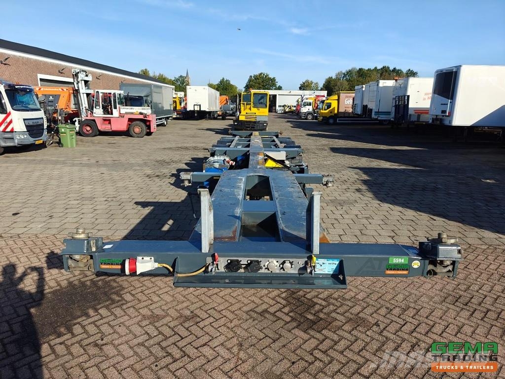 Broshuis MFCC-HD All Connections - GENSET - GenMark only 18 Контейнерни полуремаркета