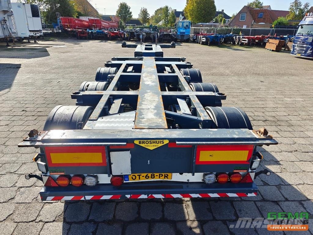 Broshuis MFCC-HD All Connections - GENSET - GenMark only 18 Контейнерни полуремаркета