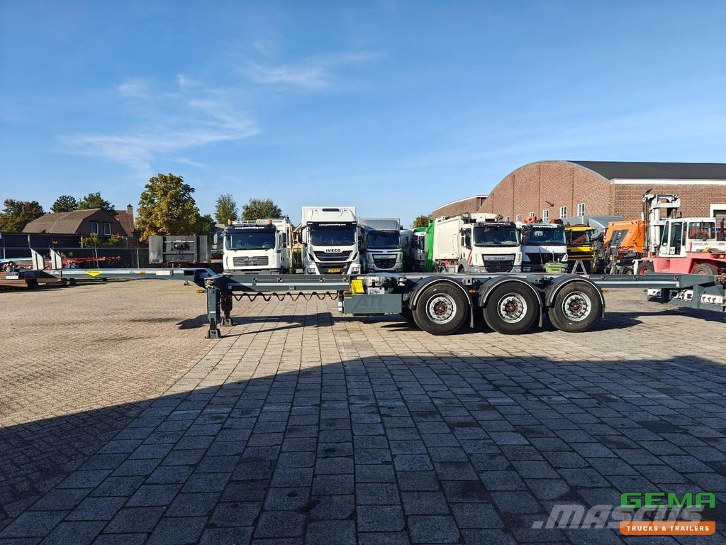 Broshuis MFCC-HD All Connections - GENSET - GenMark only 18 Контейнерни полуремаркета