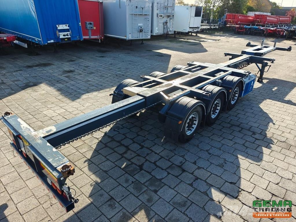 Broshuis MFCC-HD All Connections - GENSET - GenMark only 18 Контейнерни полуремаркета