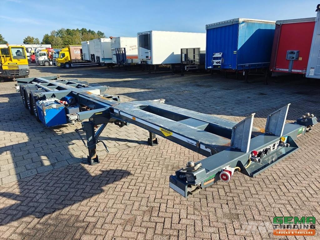 Broshuis MFCC-HD All Connections - GENSET - GenMark only 18 Контейнерни полуремаркета
