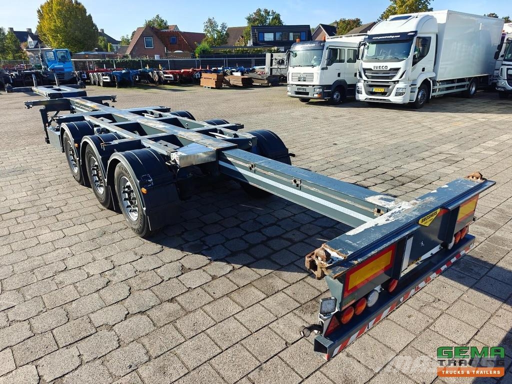 Broshuis MFCC-HD All Connections - GENSET - GenMark only 18 Контейнерни полуремаркета