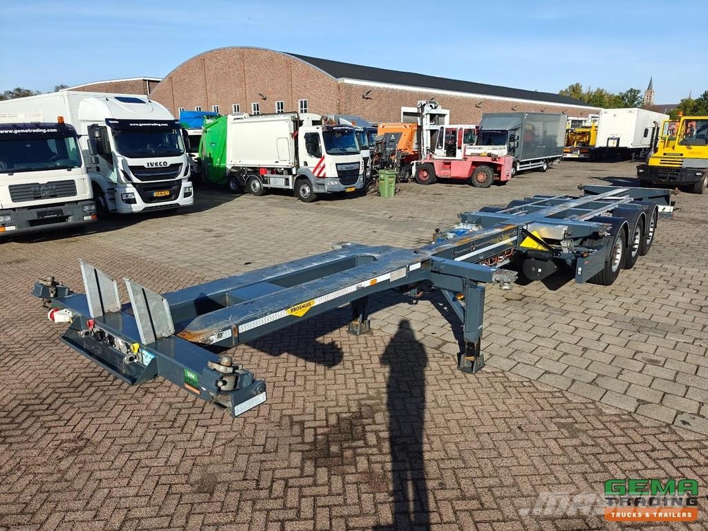 Broshuis MFCC-HD All Connections - GENSET - GenMark only 18 Контейнерни полуремаркета