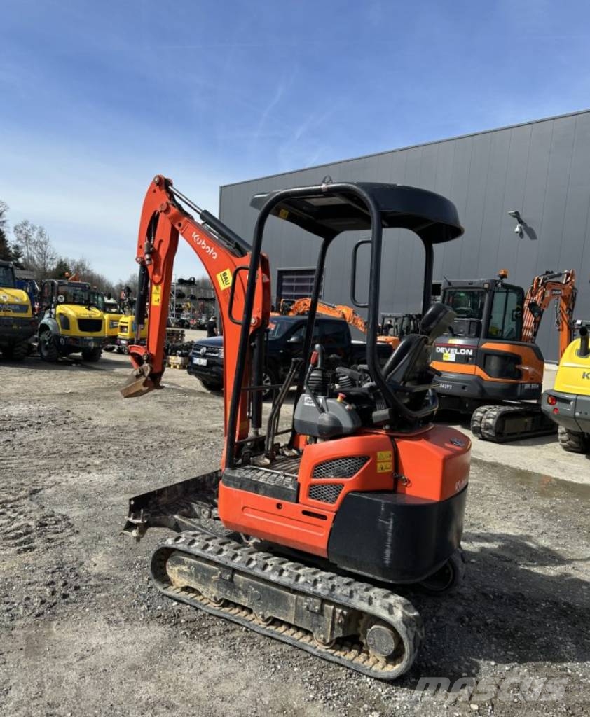Kubota U 17-3 Mini bagri <7t