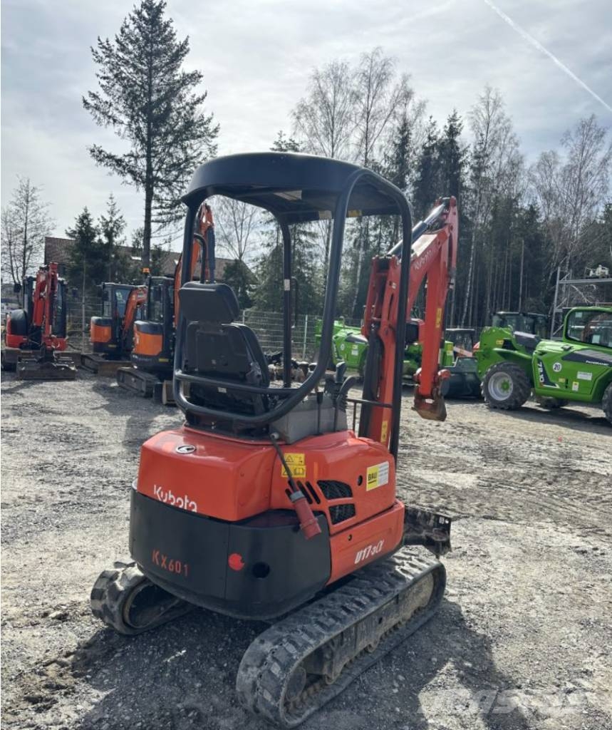 Kubota U 17-3 Mini bagri <7t