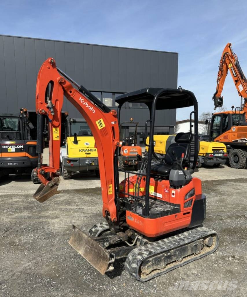 Kubota U 17-3 Mini bagri <7t
