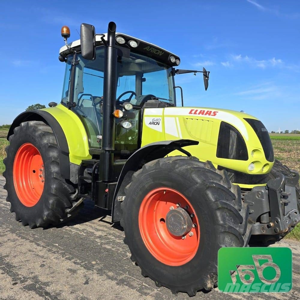 CLAAS Arion 640 CEBIS - 2012 – Dyna6 50 km/h 트랙터