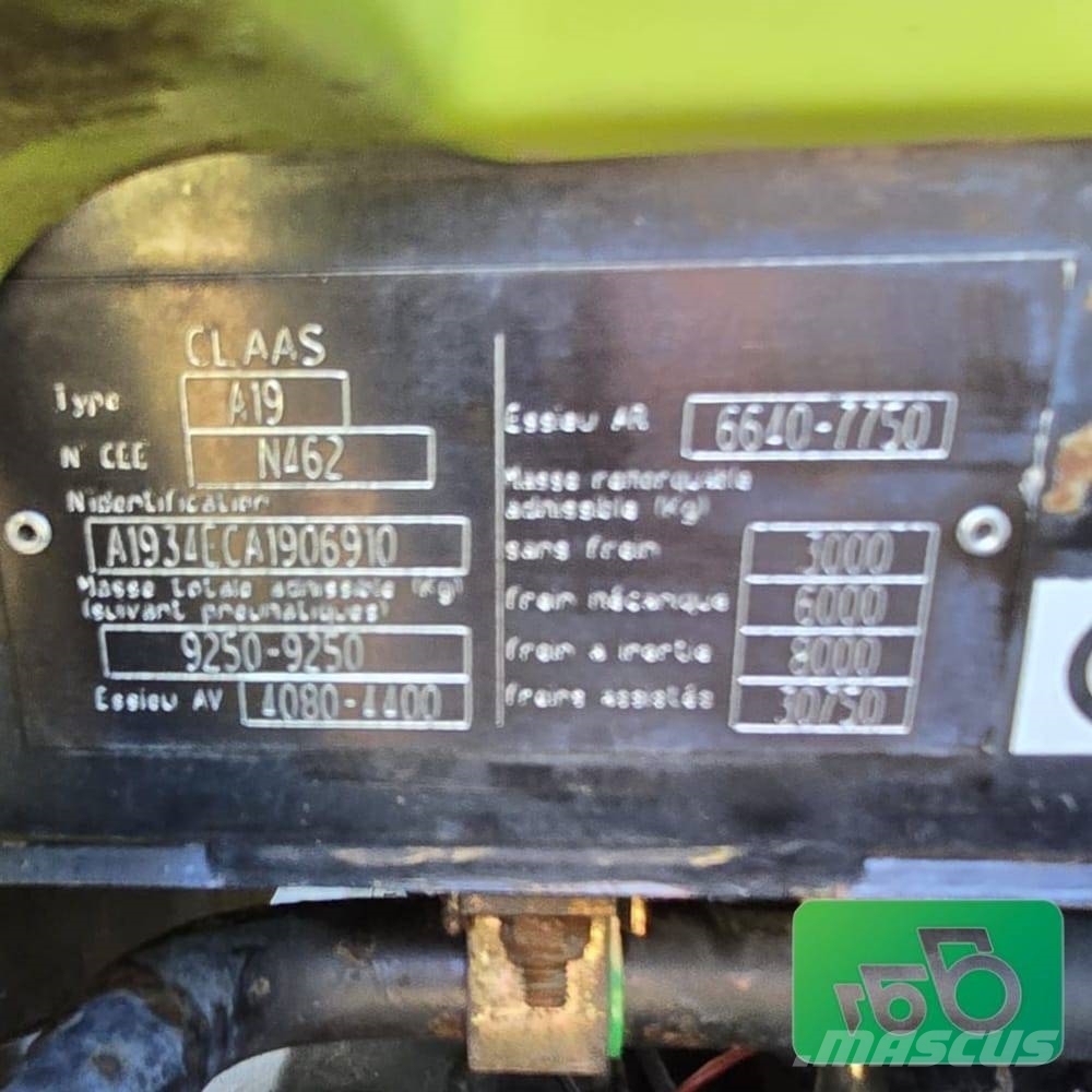 CLAAS Arion 640 CEBIS - 2012 – Dyna6 50 km/h 트랙터