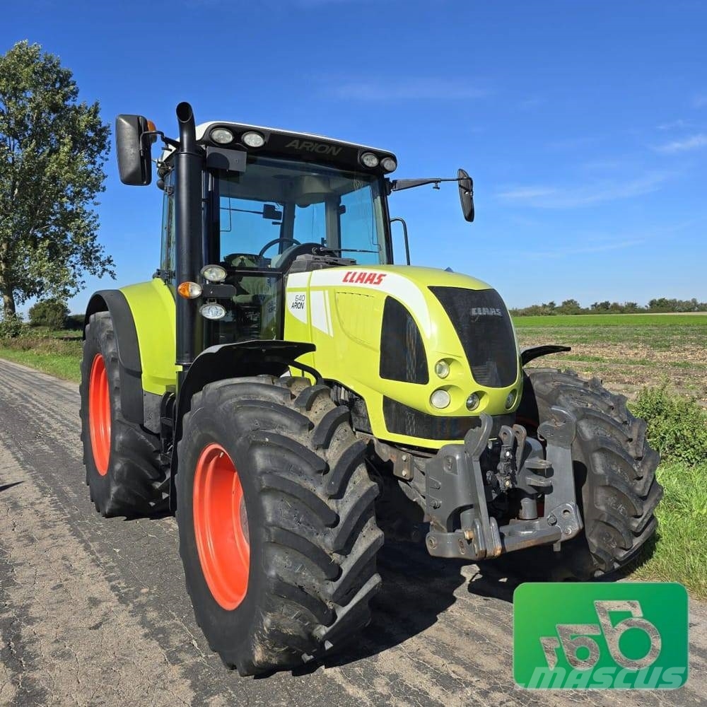 CLAAS Arion 640 CEBIS - 2012 – Dyna6 50 km/h 트랙터