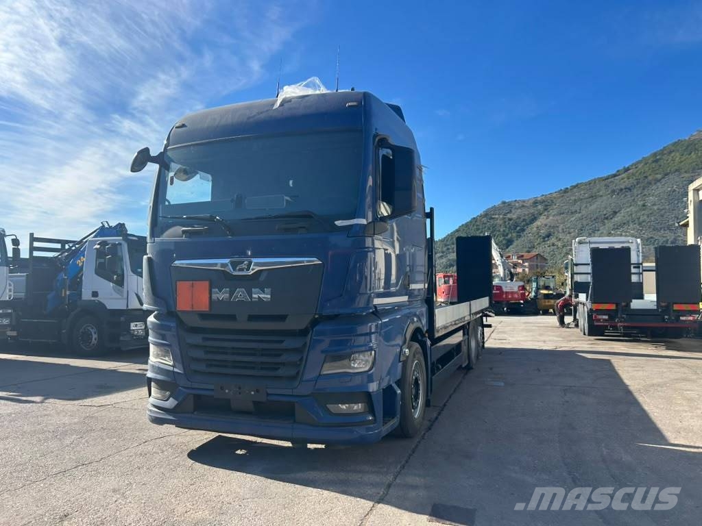 MAN TGX 26.470 Camiones de superficie plana/cabrestantes