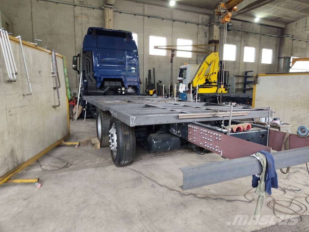 MAN TGX 26.470 شاحنات مسطحة / أوناش