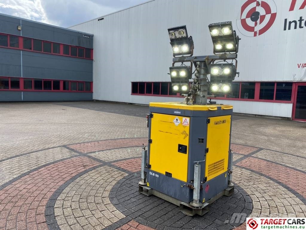 Atlas Copco QLB60 Tower Light 4x350W Led 拖车式灯塔
