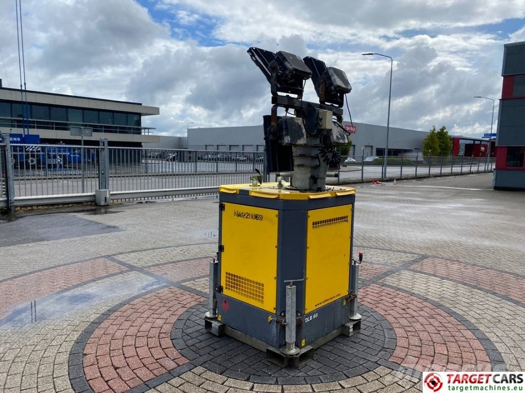 Atlas Copco QLB60 Tower Light 4x350W Led 拖车式灯塔